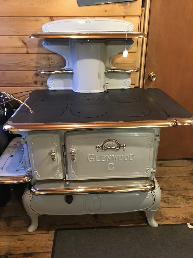 Early 20th century wood cook stove by Range Qualified